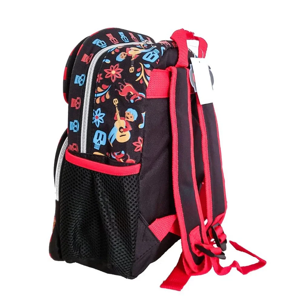Disney Pixar Coco Backpack Boys Girls Kids Book Bag Halloween Day of the Dead 12 - Picture 4 of 4